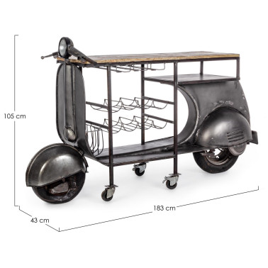 CONSOLE BAR VESPA REPLICA
