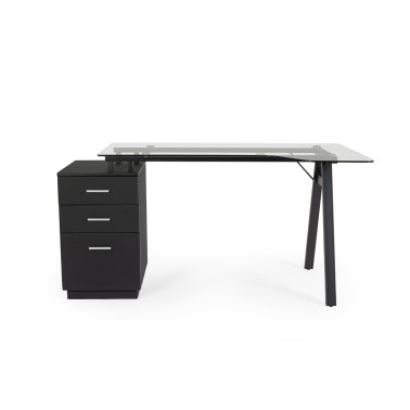 DESK CHARLIE ANGLE C-BOX BLACK
