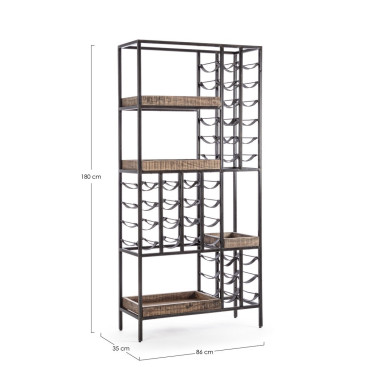 ELMER BOTTLE RACK