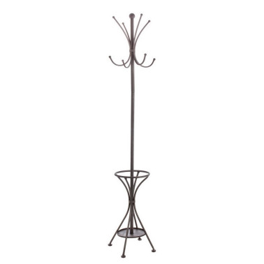 CHARLOTTE ANTHRACITE COAT RACK