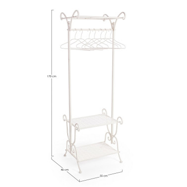 2B EMILY WHITE COAT RACK