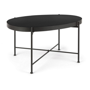 MESA CENTRO RASHIDA NEGRO 70X46