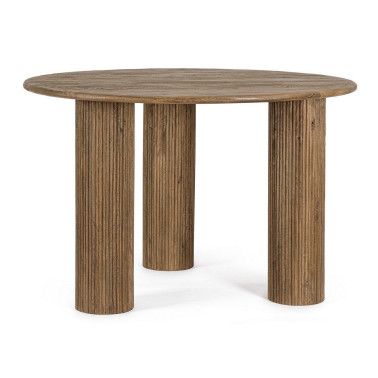 MESA DACCA MARRÓN D120