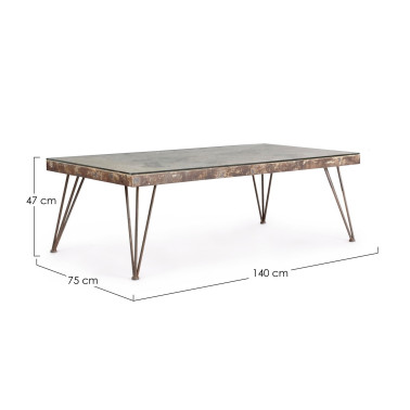 ATLANTIDE COFFEE TABLE 140X75