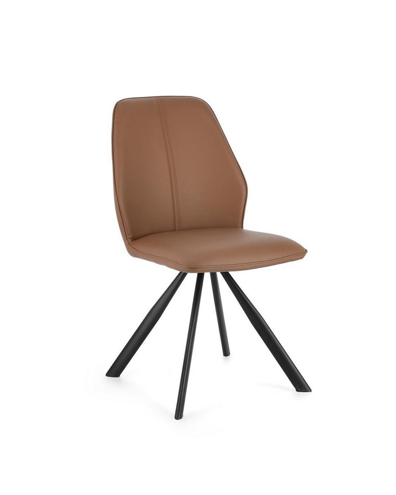 SEDIA MAXWELL PU COGNAC SEDIA MAXWELL PU COGNAC