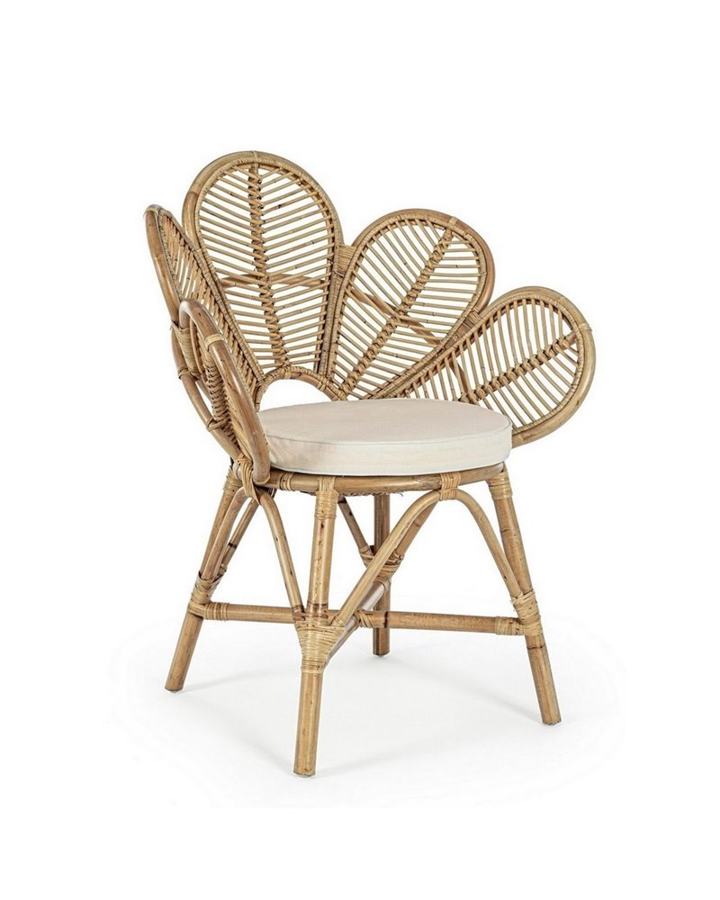 SILLA C-BR C-COJ FLORES NATURAL SILLA C-BR C-COJ FLORES NATURAL