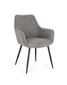 SILLA C-BR CORA NEGROGRIS OSCURO