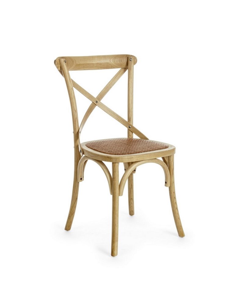 SILLA CROSS MARRÓN NATURAL SILLA CROSS MARRÓN NATURAL