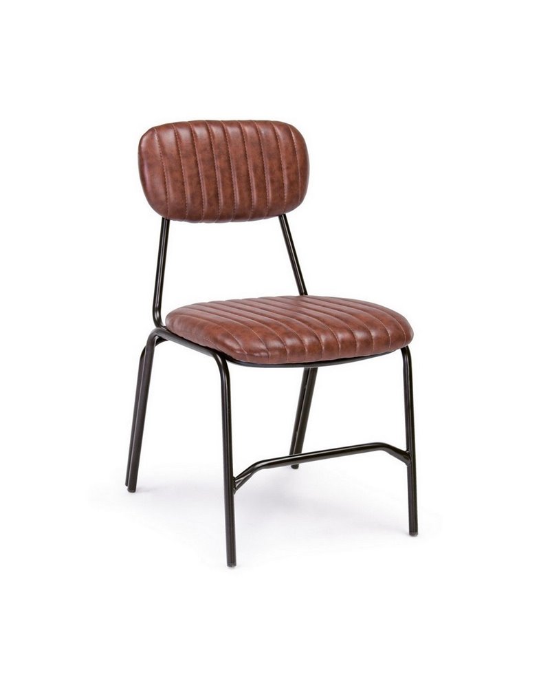 SILLA DEBBIE NARANJA OSCURO VINTAGE SILLA DEBBIE NARANJA OSCURO VINTAGE