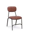 SILLA DEBBIE NARANJA OSCURO VINTAGE