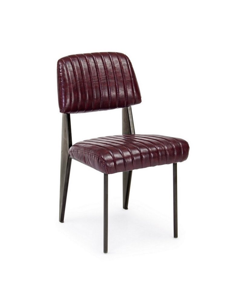 SILLA NELLY BORDEAUX VINTAGE SILLA NELLY BORDEAUX VINTAGE