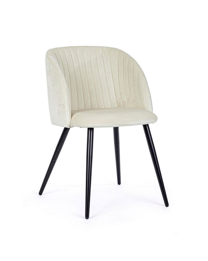 SILLA QUEEN VELVET BLANCO SILLA QUEEN VELVET BLANCO