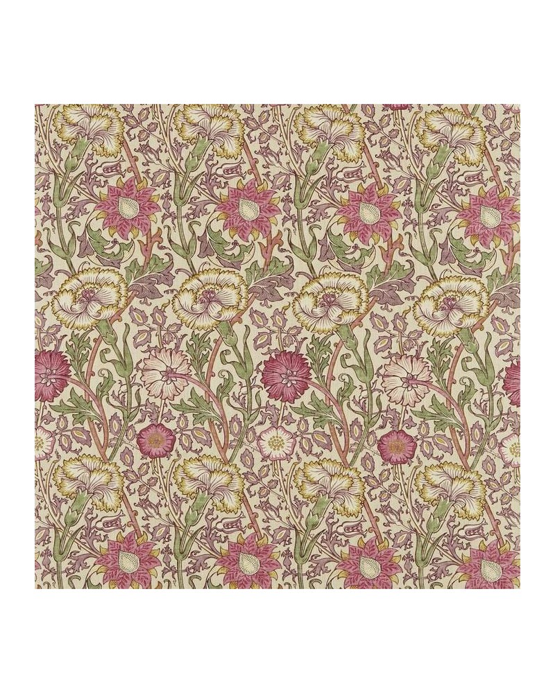 Tissus DARP222529 Pink & Rose MORRIS CO