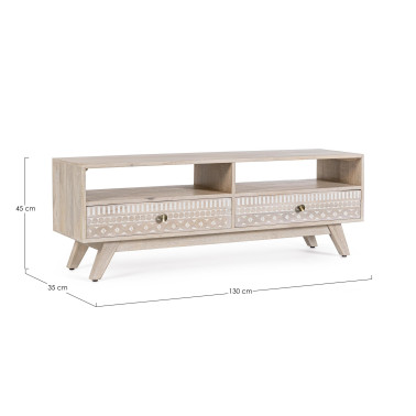 MEUBLE TV 2CAJ INDIRA