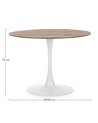 BLOOM TOP TABLE VENEER D100
