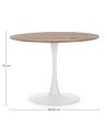 BLOOM TOP TABLE VENEER D100