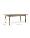 TABLE EXT. DOMITILLE 180-225X90