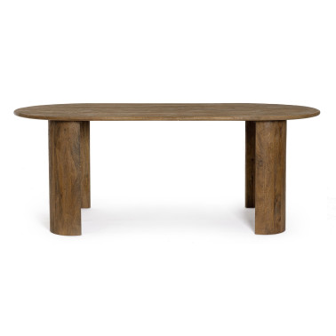 ORLANDO TABLE OVALE MARRON...