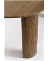 MESA OVAL CASTANHA ORLANDO 200X100