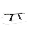 EXT. TABLE BLAZAR 160-240X90