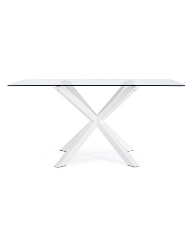 MESA MAY RECT. PATA BLANCA 160X90