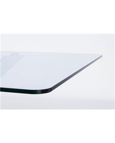 MESA MAY RECT. PATA BLANCA 160X90