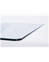 MESA DE MAIO RECT. PERNA BRANCA 160X90