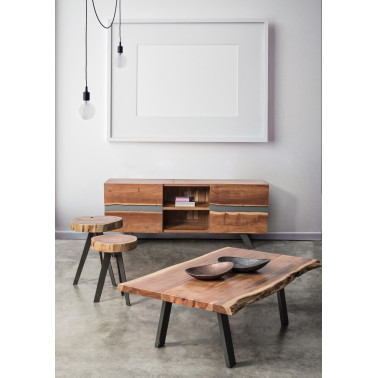 MUEBLE TV BAJO 2P ARON