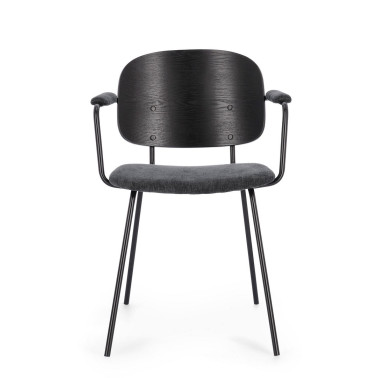 SILLA C-BR SIENNA GRIS OSCURO