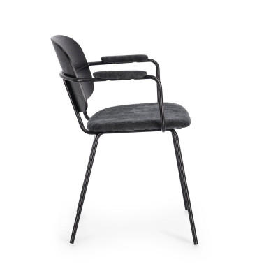 SILLA C-BR SIENNA GRIS OSCURO