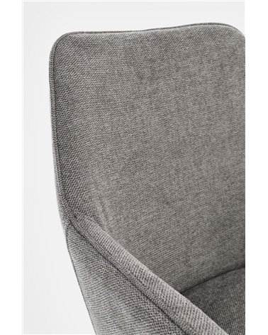 SILLA C-BR CORA NEGROGRIS OSCURO