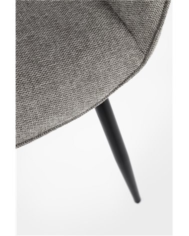 SILLA C-BR CORA NEGROGRIS OSCURO