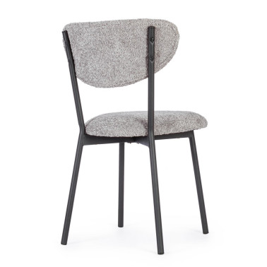 CHAISE LUDMILLA GRIS CLAIR