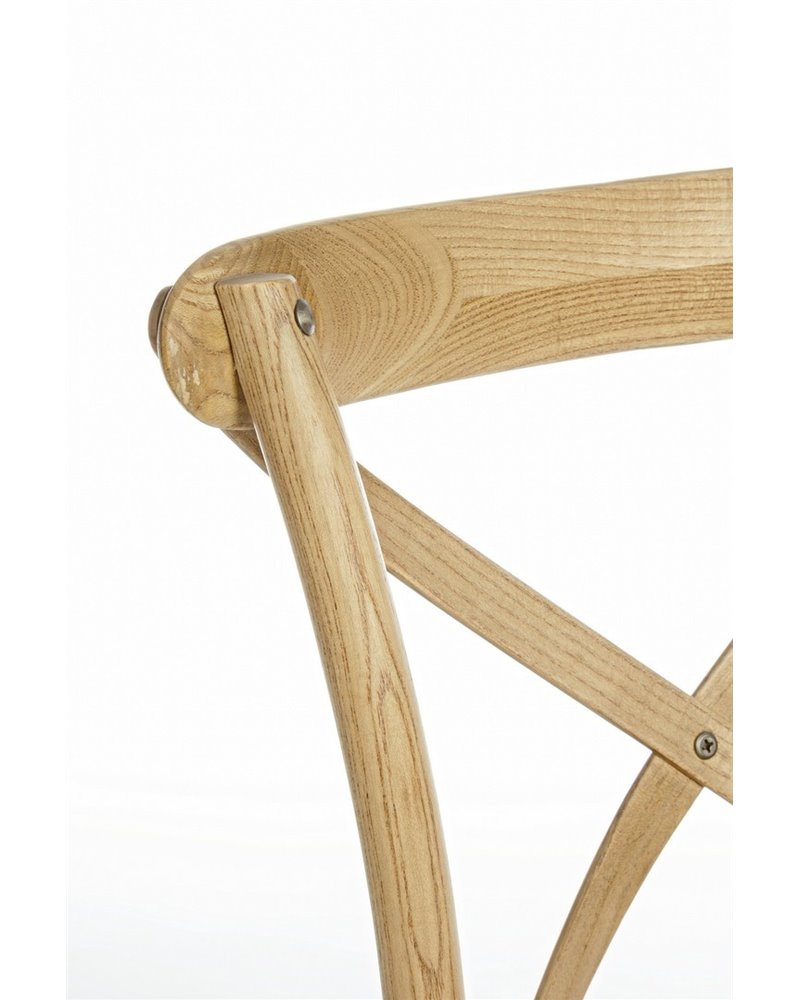 SILLA CROSS MARRÓN NATURAL