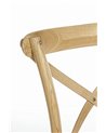SILLA CROSS MARRÓN NATURAL