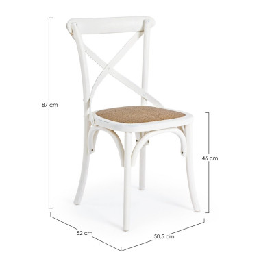 SILLA CROSS BLANCO