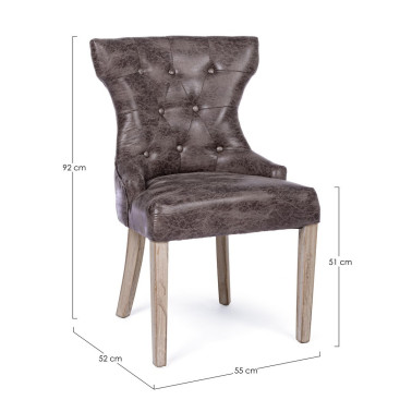 AZELIA DARK CHAIR
