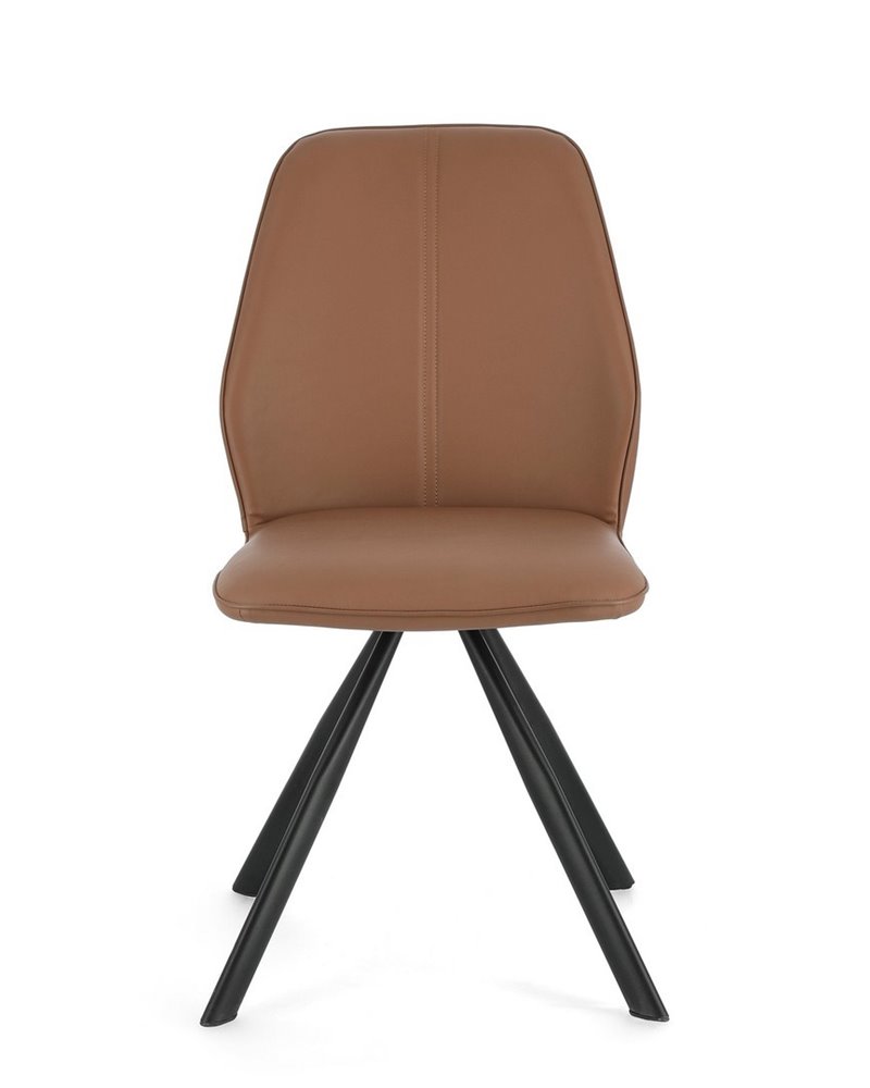 SEDIA MAXWELL PU COGNAC