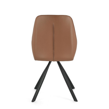 SILLA MAXWELL PU COGNAC