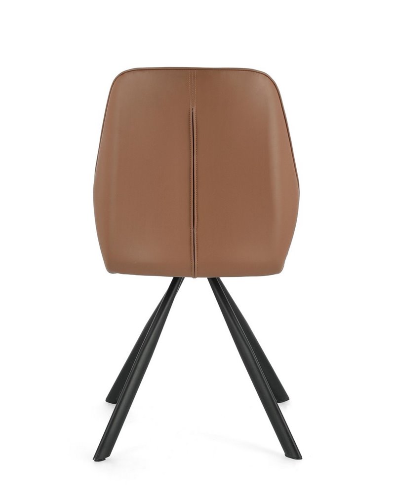 SEDIA MAXWELL PU COGNAC