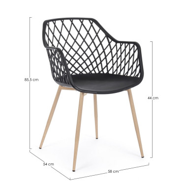 OPTIK CHAIR BLACK