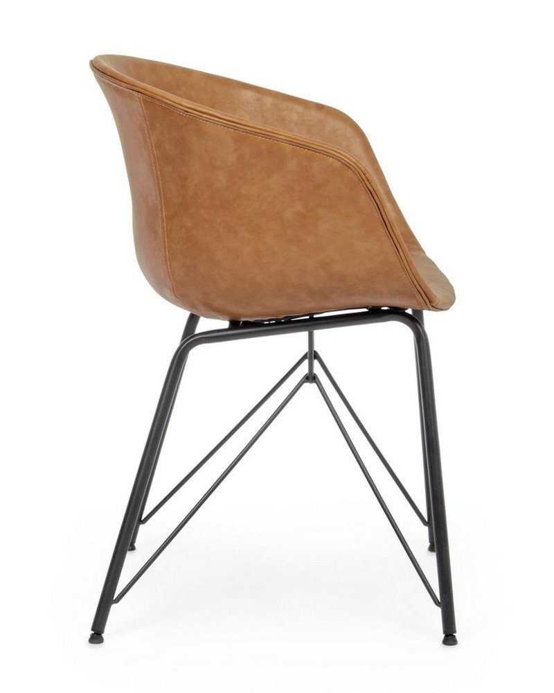SILLA WARHOL PU CUERO VINTAGE