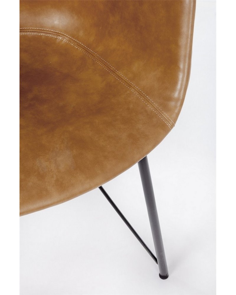 SILLA WARHOL PU CUERO VINTAGE