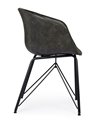 SILLA WARHOL PU ANTRACITA VINTAGE