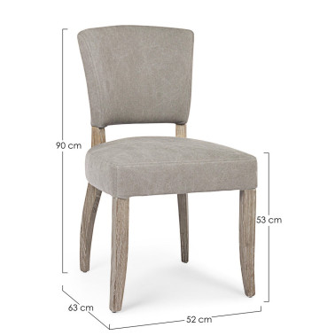 GRAY MARATRIZ CHAIR