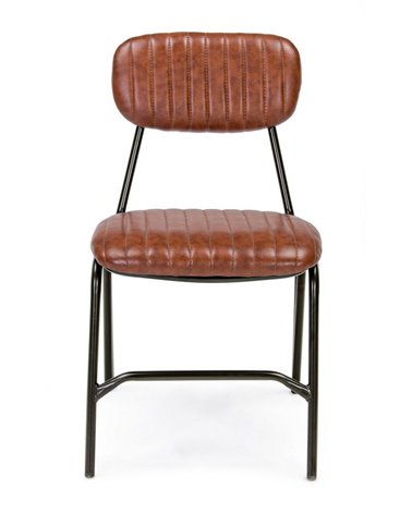 SILLA DEBBIE NARANJA OSCURO VINTAGE