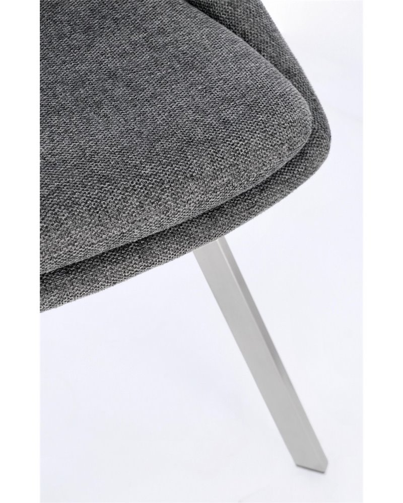 SILLA KASHAR GRIS OSCURO