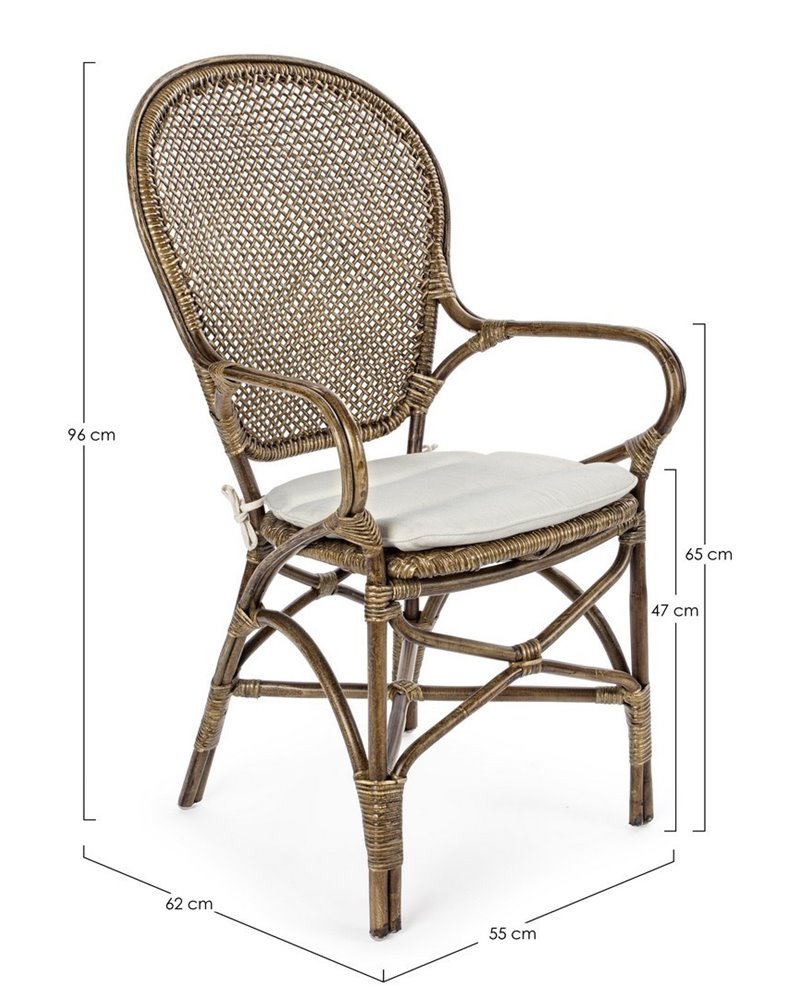 SILLA C-BR C-COJ EDELINA MIEL