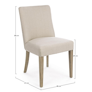 STUHL BEATRIZ NATUR