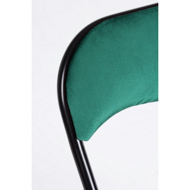 SILLA PLEG AMAL TERCIOPELO VERDE OSC